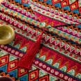 thumbnail image 4 of de Bohemio Bor Mantel de Cubierta Alfombra Decoración 3 Tamaños Rojo / Azul perfecl Camino de mesa, 4 of 7