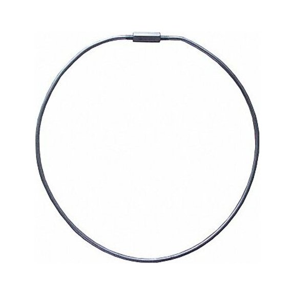 Manufacturer Varies Split Key Ring,Gray,Carbon Steel,6 in D 25DU46