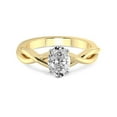 thumbnail image 3 of 5 Carat IGI Certified Oval Shape Lab Grown Diamond Engagement Ring | 14K Yellow Gold | Evermore Solitaire Diamond Ring | FG-VS1-VS2 Quality Friendly Diamonds, 3 of 4