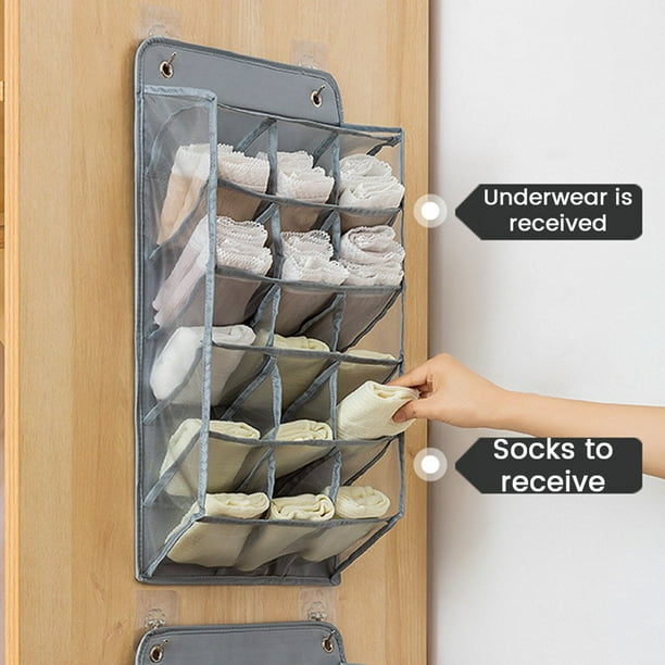 Storage Organizer Hanging Bag For Panties Socks Underwear Bra