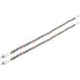 thumbnail image 1 of SHENMO 2Pcs Bird Rope Perches Brightly Colored Handmade Chew Toy Parrot Swings Spiral Stand60CM, 1 of 16