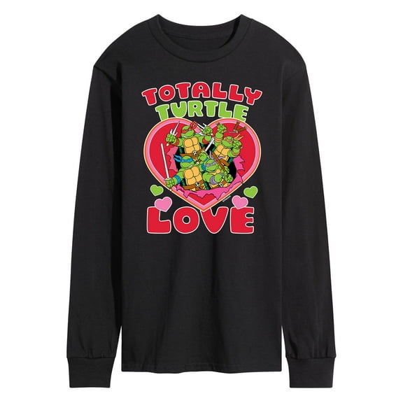 Teenage Mutant Ninja Turtles - Totally Turtle Love - Men's Long Sleeve T-Shirt