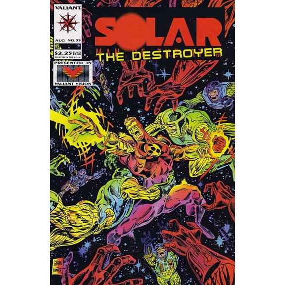 Solar, Man of the Atom #35 VF ; Valiant Comic Book