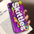 thumbnail image 1 of Skittles-funda de teléfono para iphone, carcasa de caramelos de fruta dulce para iphone 13, 11, 12 pro, XS MAX, 8, 7, 6, 6S Plus, X, 5S, SE, 2020, XR Fivean unisex, 1 of 2