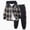 Brown Toddler Boy Sets, variant on Kaprioy Boys Clothes Pants Sets Plaid Long Sleeve Hooded Button Shirt Jacket and Jogger Pants for Kids Fall Winter Outfits 3T to 7T Boys Clothes