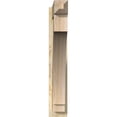 thumbnail image 2 of Ekena Millwork 6"W x 28"D x 36"H Imperial Rough Sawn Craftsman Outlooker, Douglas Fir, 2 of 4