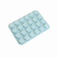 thumbnail image 1 of Molde redondo for tarta de huevo, molde de silicona for galletas de chocolate, molde for pastel, molde for helado y caramelo, 24 rondas, 1 of 2