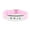 Pink, variant on Single WWJD Bracelet - Adjustable What Would Jesus Do Silicone Strap Wristband - Religious Christ Jesus Faith Reminder Bangle - Christian Gifts for Sunday School Fundraising, Black