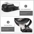 thumbnail image 2 of Vehicle Cooling Fan Compact for Car Interior Multi Abs Material Featuring Low Noise Cooling 1Pcs, 2 of 3