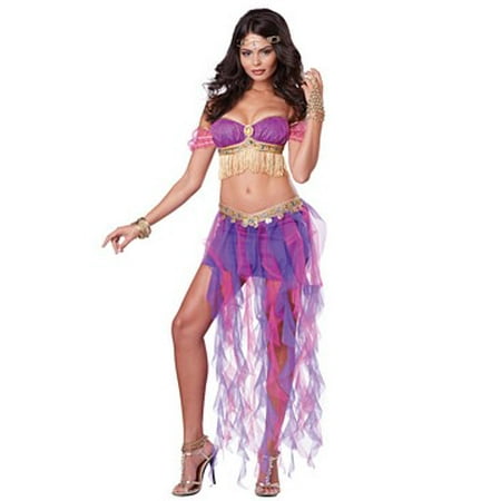 California Costumes Belly Dancer Costume 1330 Pink/Purple