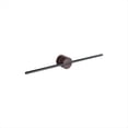 thumbnail image 1 of Toallero Minimalista de Nogal, Soporte para Toallas de Baño, Poste Único Deslizante, Sin Orificio, Soporte de Madera Maciza para Baño, 40cm, 1 of 5