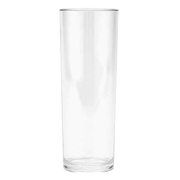 G.E.T. Shatterproof Plastic Tom Collins / Highball Glasses, 14 Ounce