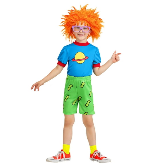 Boy's Toddler Nickelodeon Rugrats Chuckie Costume