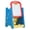 Red & Blue, variant on Costway 3 in 1 Art Easel for Kids with Book Rack, Height Adjustable Standing Easel, Age 3+ Red & Blue