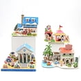 thumbnail image 4 of VONKY 3D Paper Assembly Toy Children Architecture Building Paper Model Kids Early Education Assembly House Toy Type 3, 4 of 6