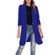 thumbnail image 1 of Puntoco Chaqueta informal para mujer, traje con bolsillos, manga larga de colores para oficina de negocios Puntoco Puntoco-1, 1 of 5