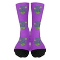 thumbnail image 2 of NordicNest St. Day Kids Socks Printed Novelty Crew Socks For Boys And Girls Holiday Party And Size Small Boys Socks, 2 of 4