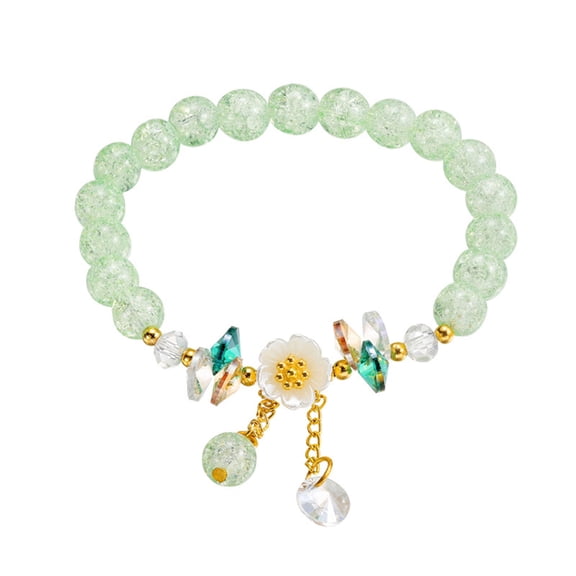 keusn beaded bracelet female natural stone flower stretch bracelet semi gemstone beaded bracelet christmas back to school gift