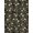 Black Sage Cream, Pattern 15, variant on Design&I 8'x10' Washable Area Rug Floral Birds Asian Oriental Plum Branch And Lotus Scroll Chinoiserie Flowing for Living Room, Family Extra Large Skid-Resistant Low Profile