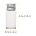thumbnail image 6 of Glass Containers Liquid Vials Storage Bottles Laboratory Sample for Liquids Terrarium Airtight Mini 12 Pcs, 6 of 6