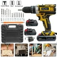 thumbnail image 6 of 21V Cordless Drill Electric Screwdriver Mini Wireless Power Driver Lithium-Ion Battery Home DIY Cordless Drill Set, 6 of 8