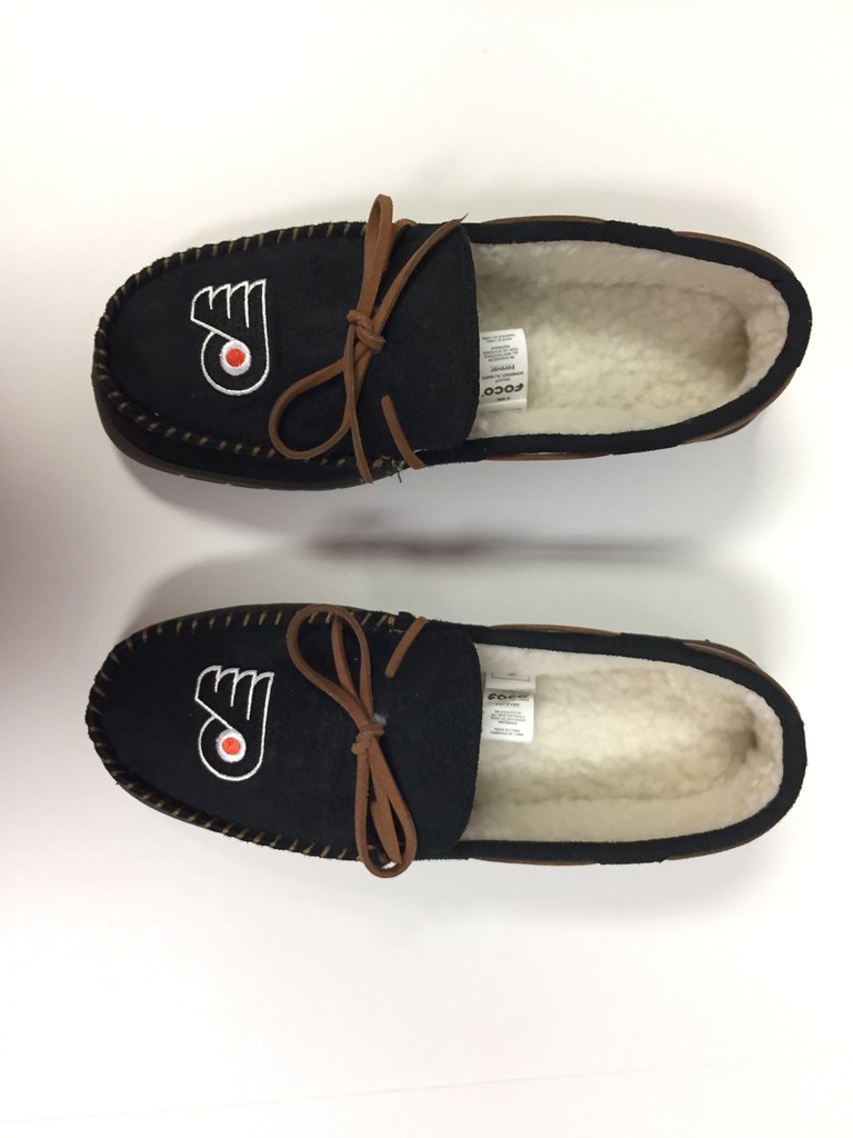 ny giants moccasin slippers