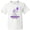 AA-White, variant on Inktastic I Support Alzheimer's Awareness Elephant with Purple Balloon Youth T-Shirt