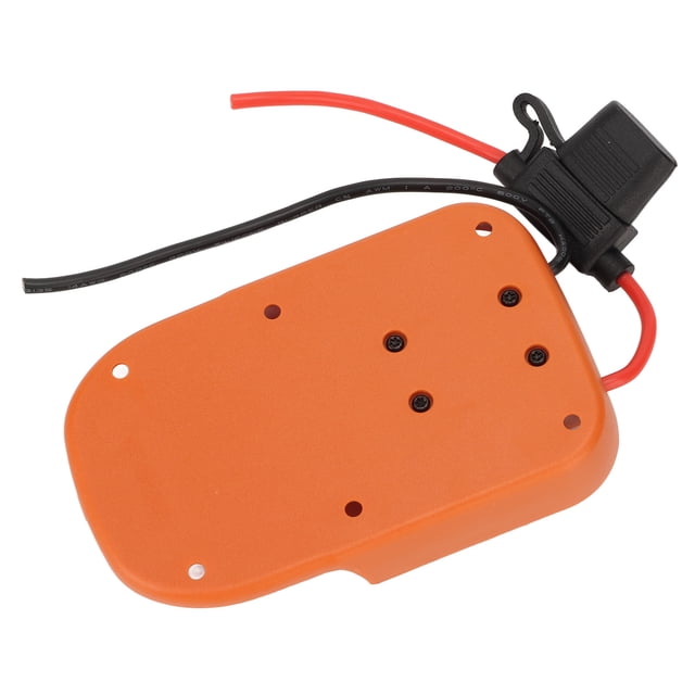 Adaptador de batería de litio, adaptador de batería con fusible Conector de alimentación de base de batería Conector de alimentación de batería Valor excepcional