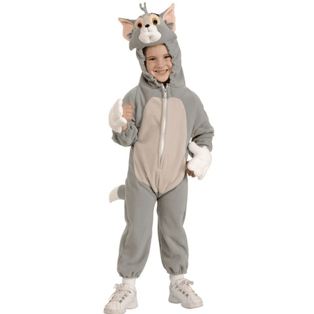 DELUXE TOM Costume -  GREY   SML 4-6 fits 3-5 yrs