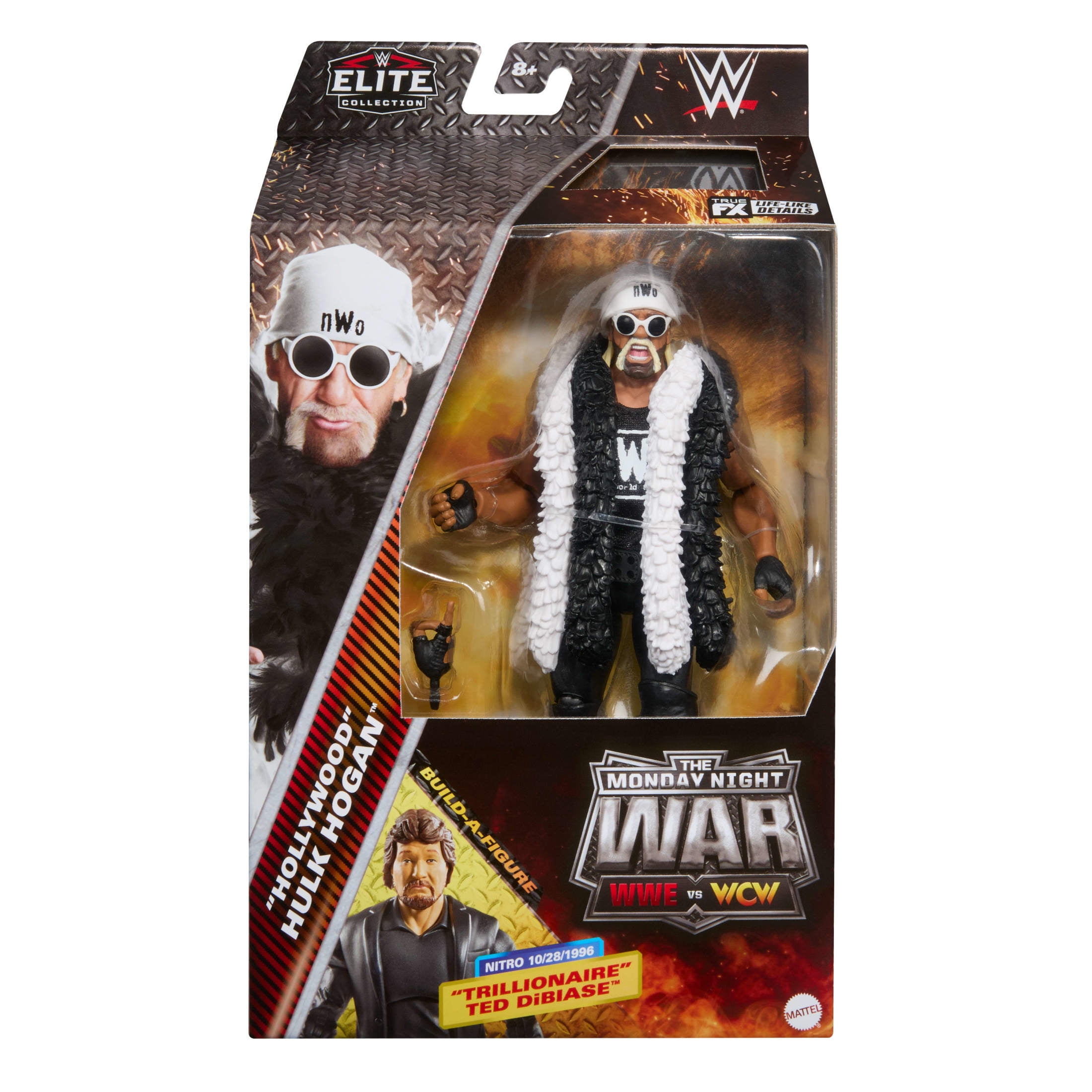 WWE Monday Night War Elite Collection Hollywood Hogan Action Figure & Accessories 6-inch Set