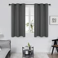 thumbnail image 5 of Deconovo Blackout Curtain for Indoor Use, Noise Reducing, Dark Gray, 42W x 63L Inch, Room Darkening Thermal Insulated Curtain, 1 Panel, 5 of 8