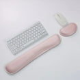thumbnail image 3 of Ergonomic Gel Memory Foam Keyboard Wrist Rest & Mousepad Rests for Computer, Wrist Rest for Typing, Laptop, and Mouse Desk Pads Support Hand and Arm, 2 Piece Pad for Office and Travel, 3 of 7