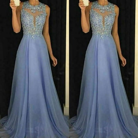 2019 Women Formal Gown Wedding Bridesmaid Evening Party Prom Long Cocktail (The Best Wedding Dresses 2019)