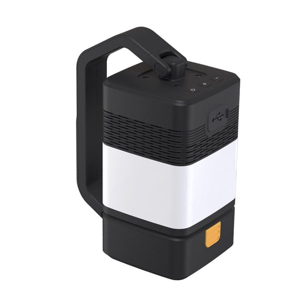 Banco de Poder Yuyangstore Altavoz Bluetooth Compacto de Senderismo de Pesca Negro