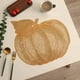 thumbnail image 2 of Alfombra de Comida de Calabaza de Pvc Hueco Impermeable Y a Prueba de Aceite Alfombra de Comida Occidental Del Hogar Alfombra de Aislamiento Térmico Alfombra Decorativa Alfombra de Mesa, 2 of 6