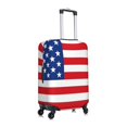 thumbnail image 3 of Haiem America Flags3 Luggage Cover Printed Suitcase Covers for Luggage Elastic Washable Suitcase Protector Fits 18-32 Inch Luggage-X-Large, 3 of 9