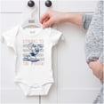 thumbnail image 5 of Popeye Strong to the Finish Cartoon Romper Boys or Girls Infant Baby Brisco Brands NB, 5 of 6