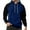 U8-Dark Blue, variant on Havenx Mens Sweatshirt Patchwork Color Block Hoodies Long Sleeve Drawstring Sweater with Kangaroo Pocket Fleece Sports Soft Casual Thermal Western Tops,Red XL