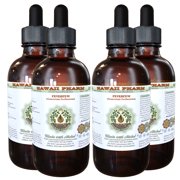 Feverfew (Tanacetum Parthenium) Glycerite, Organic Dried Herb Alcohol-Free Liquid Extract, Xiao Bai Ju, Glycerite Herbal Supplement 4x4 oz