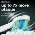 thumbnail image 3 of Philips Sonicare Genuine C2 Optimal Plaque Control Toothbrush Heads for Adults, 3 Brush Heads, White, HX9023/65, 3 of 7