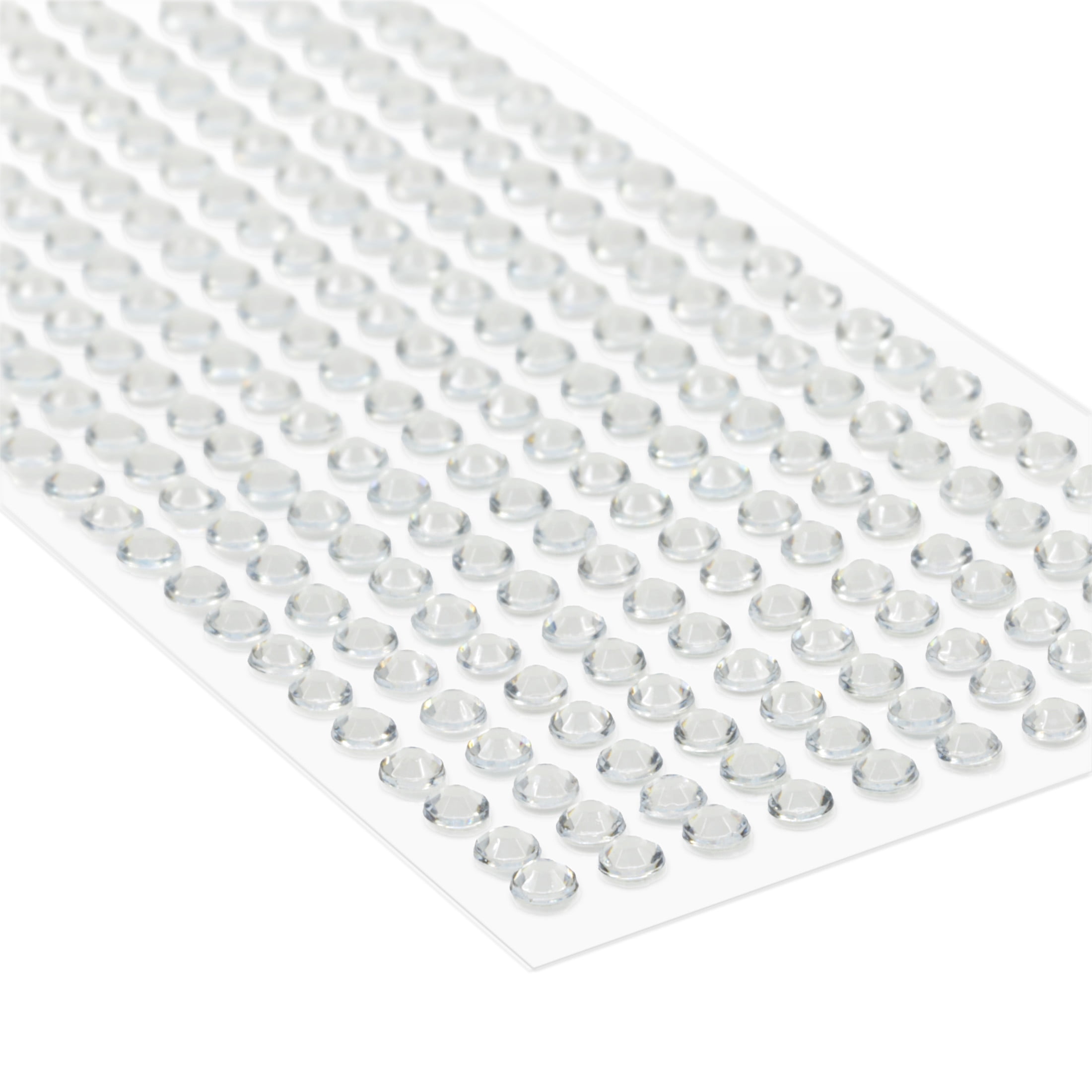 Hello Hobby Accessories Adhesive Gems Silver, 240 piece