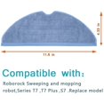 thumbnail image 2 of Almohadillas de repuesto para fregona de aspiradora de 4 piezas para T7 T7 Almohadilla de repuesto de microfibra reutilizable para aspiradora S7 plus, 2 of 5