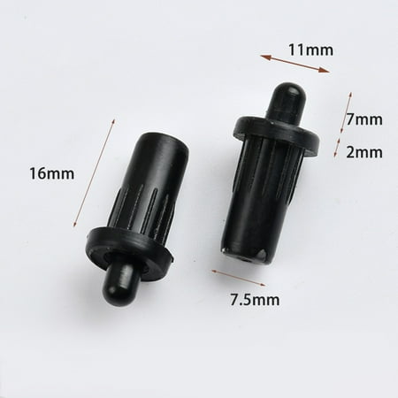 

BESHOM 10pcs Spring Loaded Replacement Pins For Door and Shutter Louver Repair Pin