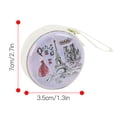 thumbnail image 3 of Sonducket Mini lindo auricular caja torre paisaje cremallera monedero almacenamiento de llaves cartera bolsa regalo Carteras 3 Sonducket BB6742-03, 3 of 6