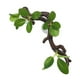 thumbnail image 2 of Decoración de ramas de árboles para escalar, rama de esquina para reptiles, hábitat de simulación de acuario para lagartos hojas verdes, 2 of 9
