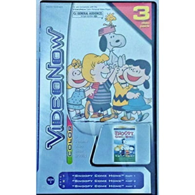 VideoNow Color Personal Discs 3-Pack: Snoopy, Come Home