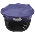 thumbnail image 1 of Cop Officer Hat, Comfortable All-day Wear, Perfect for Costume Parties and Carnival, 1 of 5