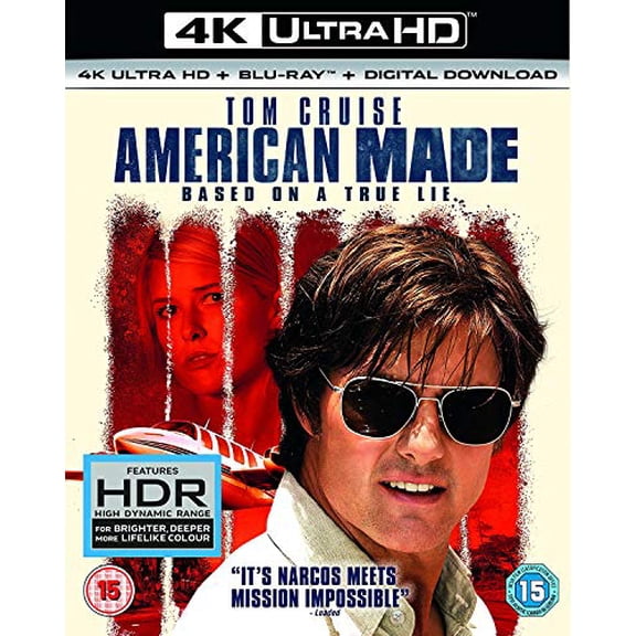 American Made (4K Ultra HD) Caleb Landry Jones Lola Kirke Alejandro Edda Sarah Wright Olsen