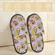 thumbnail image 2 of Fotbe Cartoon Avocados Pantuflas Peludas para Mujer con Estampado, Zapatillas de Peluche, Zapatos de Invierno para Casa, Uso Interior y Exterior-Medium, 2 of 8