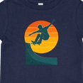 thumbnail image 4 of Inktastic Skateboarding Sunset Skateboarder Boys Baby T-Shirt, 4 of 5